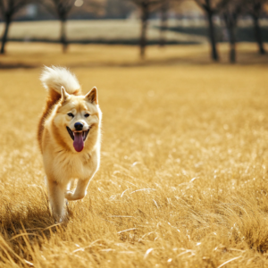 unleashed-dog-runs-in-a-empty-park